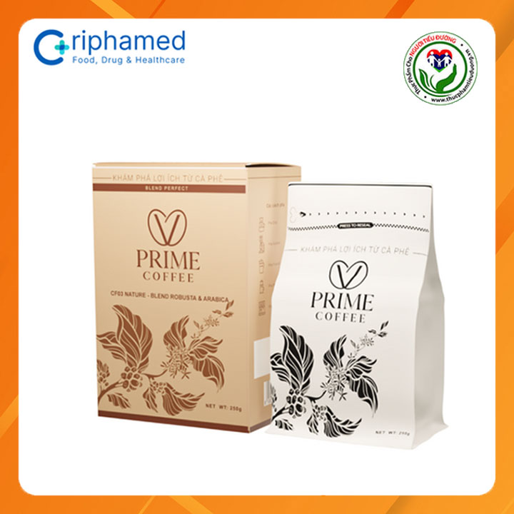 V-Prime Coffee – Blend Robusta & Arabica, CF03 Nature (Cà phê xay)